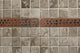 Hammered Copper Tile, 1"x8", Single