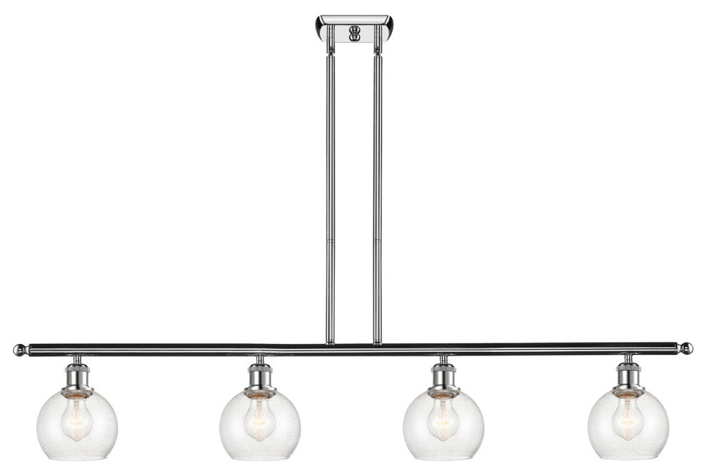 Innovations 516-4I-PC-G124-6-LED 4 Light Island Light, Polished Chrome