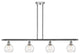 Innovations 516-4I-PC-G124-6-LED 4 Light Island Light, Polished Chrome