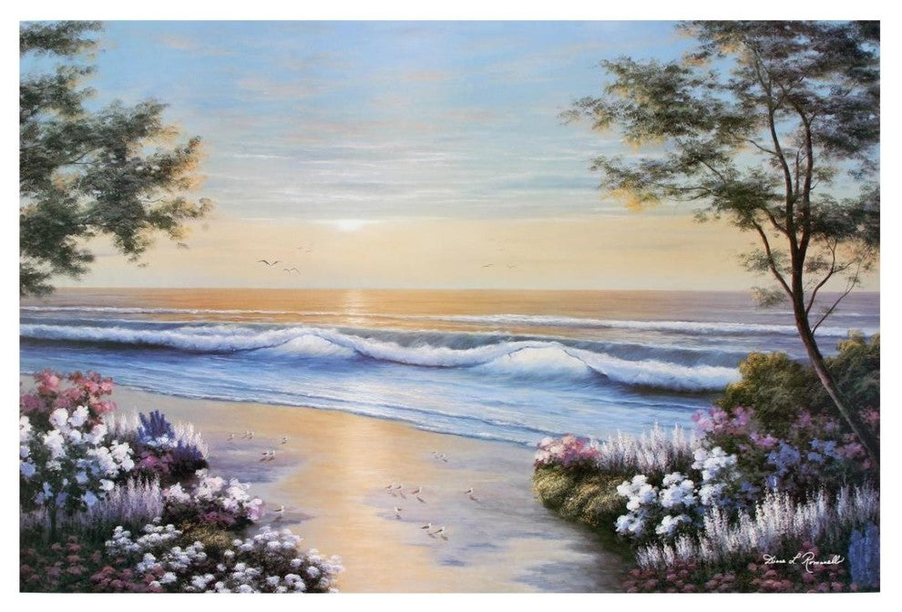 "Ocean Breeze" Digital Paper Print by Diane Romanello, 26"x18"