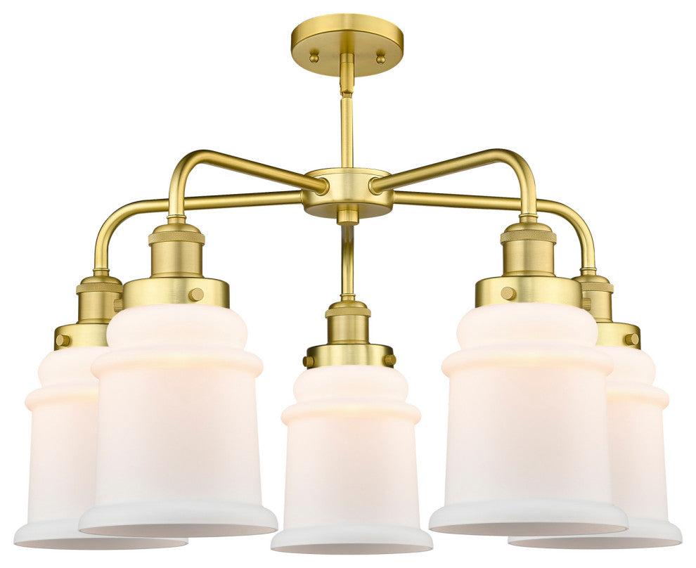 Innovations Lighting 916-5CR-17-24 Canton Chandelier Canton 5 - Oil Rubbed