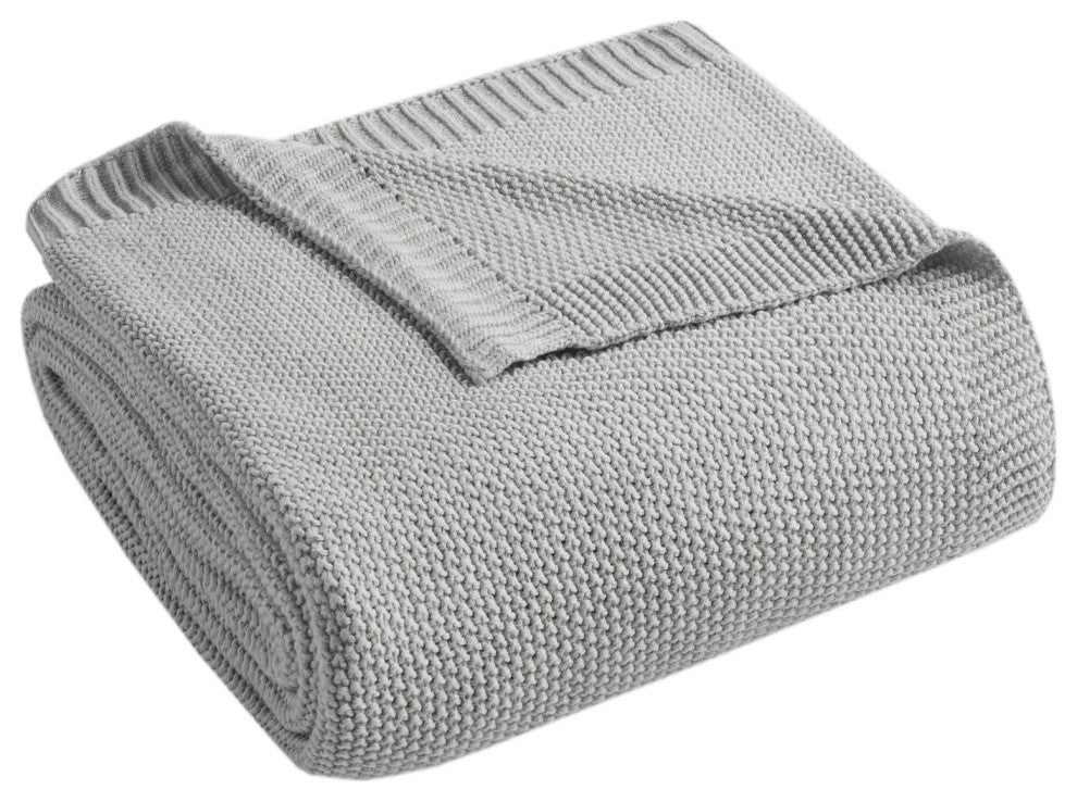 INK+IVY Bree Knit Throw Blankets