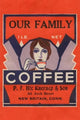 Our Family Coffee- Gallery Wrapped Canvas Art 28" x 42"