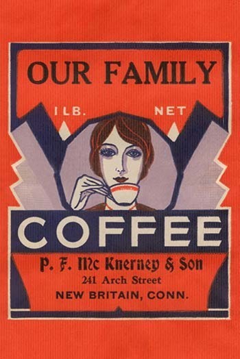 Our Family Coffee- Gallery Wrapped Canvas Art 28" x 42"
