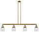 Innovations Lighting 214-Bb-G52-Led 4 Light Dimmable Led Island Light