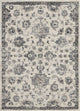 Nourison Fusion Cream/Gray Area Rug, 5'3"x7'3"