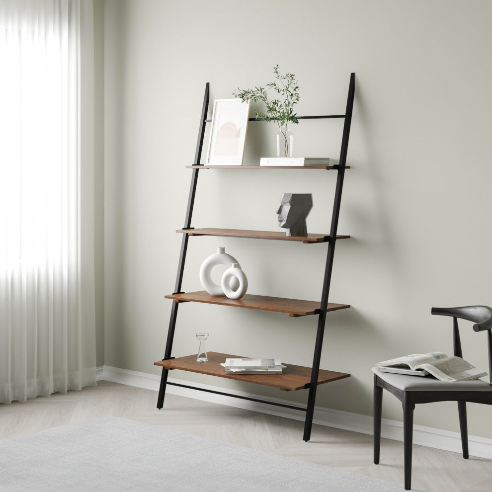 Lasalle Ladder Shelf, Walnut