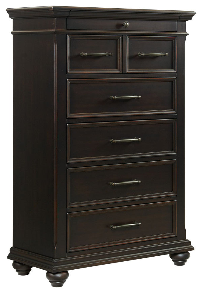 Picket House Brooks King Platform Storage 3 Piece Bedroom Set, Black