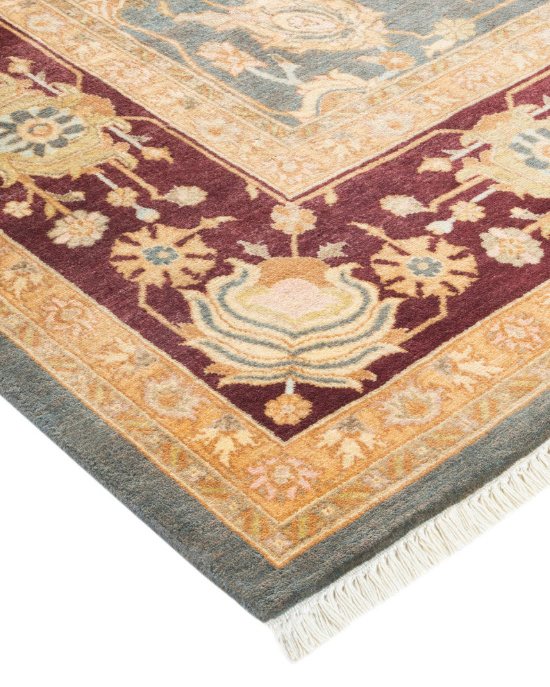 Anna, One-of-a-Kind Hand-Knotted Area Rug Gray, 6'1"x9'1"