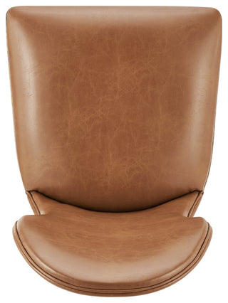 Eldoris Dining Side Chair,, Set of 2, Borneo Chocolate, Pu