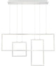Brushed Aluminum LED Island Light/Chandelier