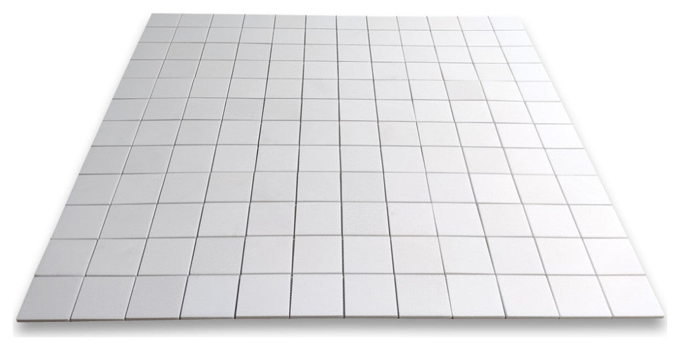 Thassos White Marble 3x3 Square Mosaic Tile Polished, 1 sheet