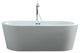 Serenity 63"x29.5" Freestanding Soaking Bathtub