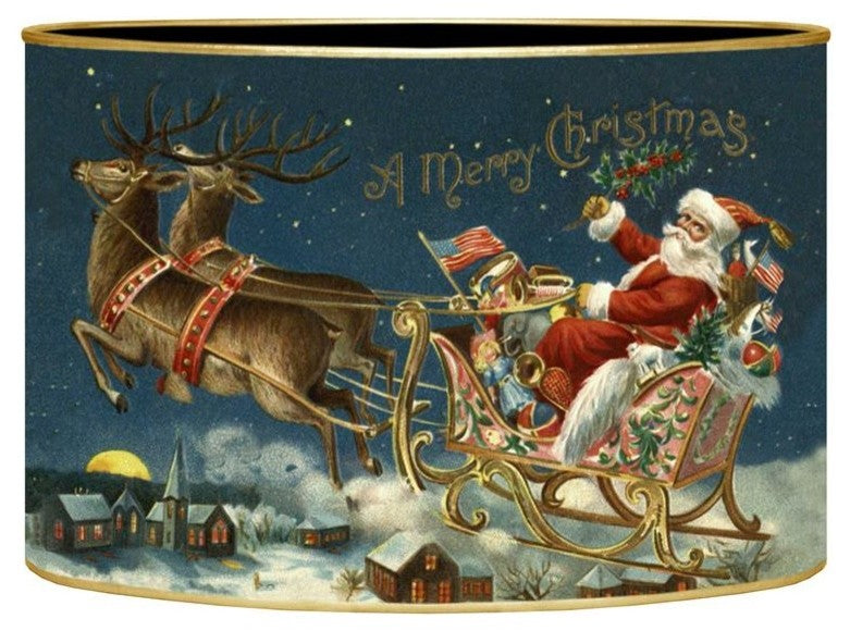 L2611 - Santa and Reindeer Christmas Card Holder