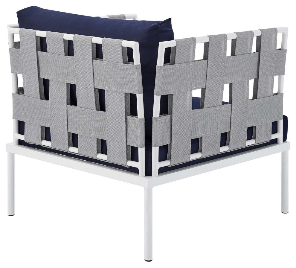 Harmony 5-Piece Sunbrella Outdoor Patio Aluminum Furniture Set