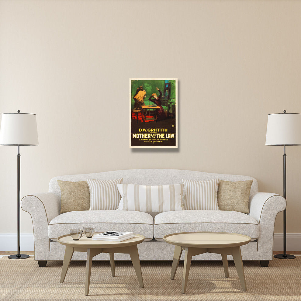 "Mother and the Law" Stretched Canvas Giclee by Hollywood Photo Archive, 24x36"