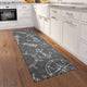 Indoor/Outdoor Harbor HA9 Grey Machine Washable 2'3" x 7'6" Runner Rug