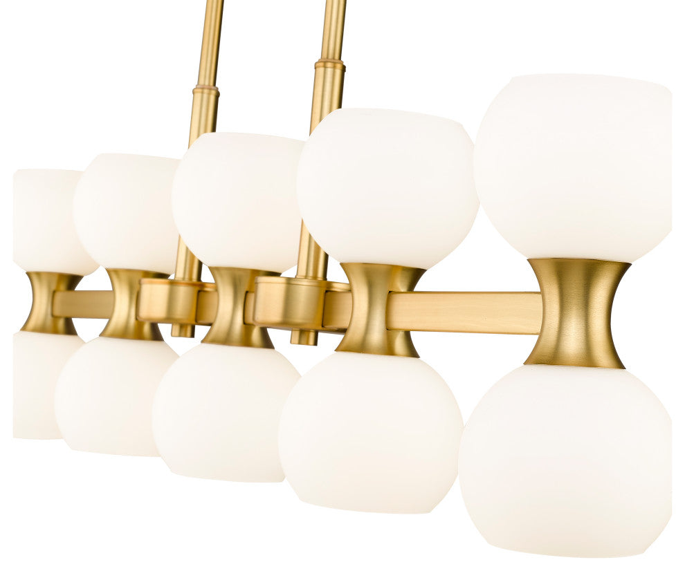 Z-LITE 10-Light Island, Modern Gold