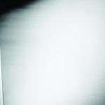Small Trapezoid Pendant, Matte White, Polished Chrome, Incandescent