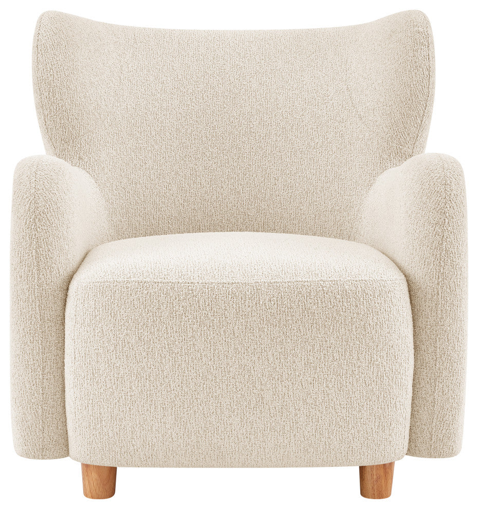 Tiffany Accent Arm Chair, Palladian Beige, Fabric