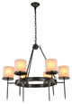 Elegant Lighting Bradford Collection Chandelier, Bronze