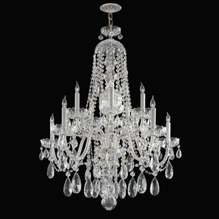 Crystorama Lighting Group 1110-CL-MWP Traditional Crystal 10 - Polished Chrome