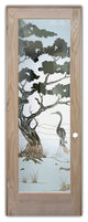 Interior Prehung Door or Interior Slab Door - Bonsai Egret - Oak - 24" x 80"...