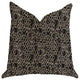 Carbonado Mine Luxury Throw Pillow in Black and White, 20"x36" King