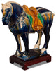 Tang Tri-Color Glazed Ceramic Chinese Horse Statue