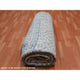 Ivory, Hand Knotted 100% Cotton, Agra Design Oriental Rug, 9'1"x11'10"
