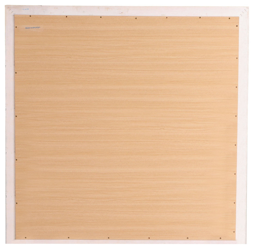 Somerset Mirror, Cherry, White