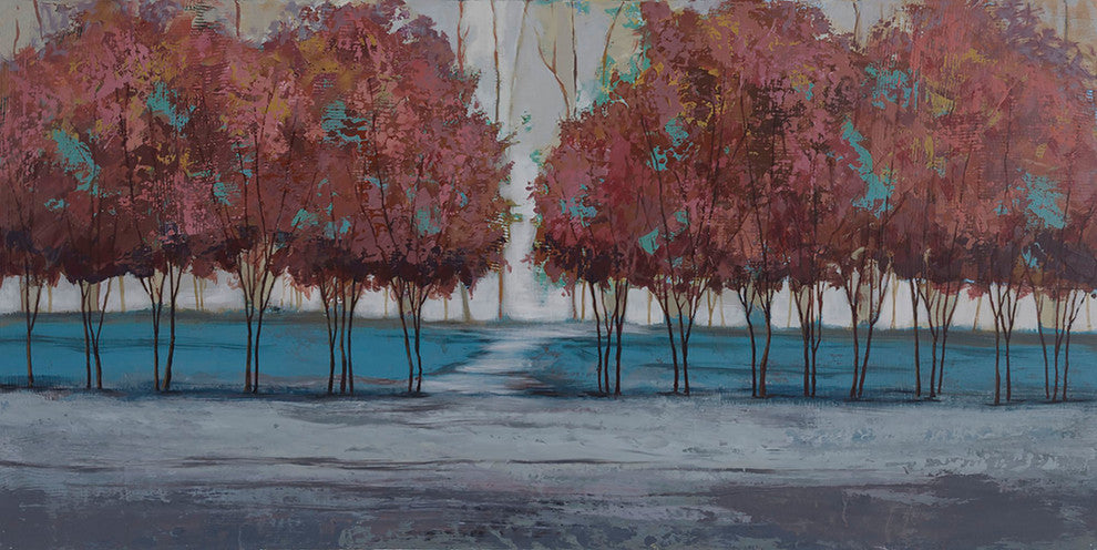 "Chestnut Branches II" Painting Print on Canvas by Julie Joy