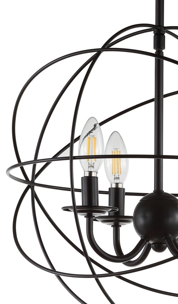 Alma 12" Metal LED Flush Mount, Oil Rubbed Bronze