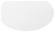 Dining Table, Oval, Wood, Metal, Gold White, Modern, Cafe Bistro Restaurant