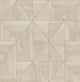 Cheverny Cream Geometric Wood Wallpaper Bolt