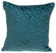 Parkland Collection Sora Teal Throw Pillow, Square