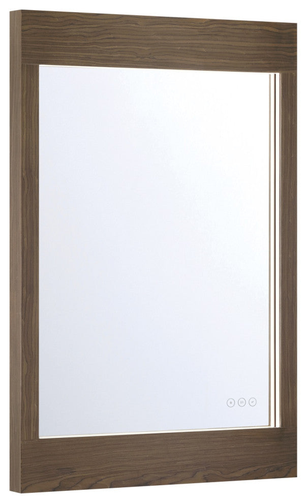 Mogano, Mirror, 24"x36", Dark Walnut