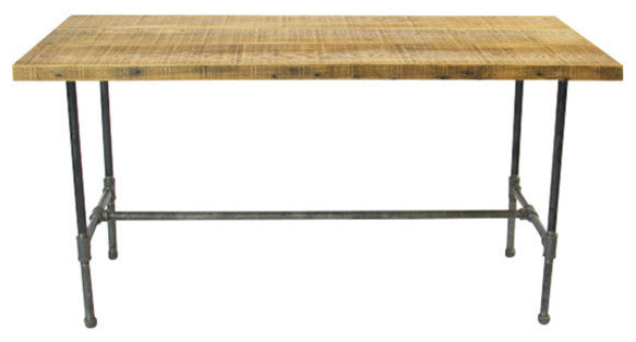 Table, Reclaimed Wood Thin Plank, Reclaimed Barn Wood, Antique Oak, 30x60x30