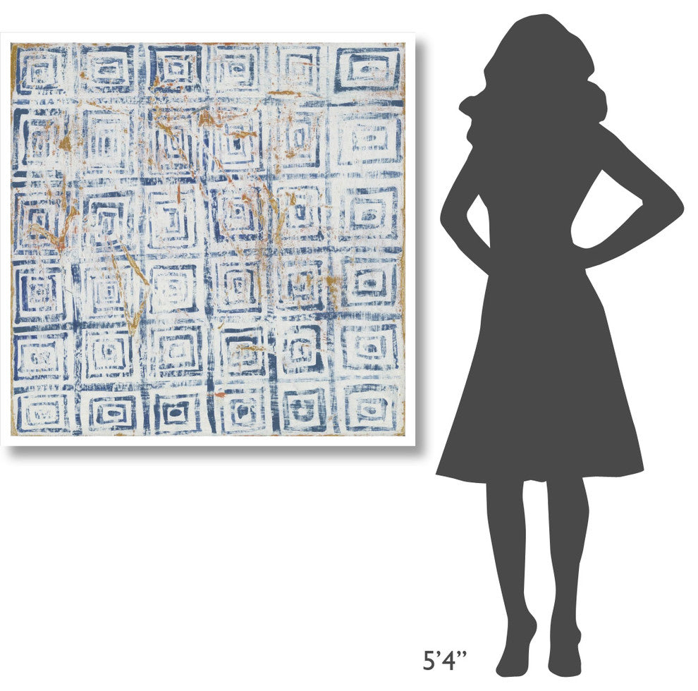"Maki Tile XIII" Digital Paper Print by Kathrine Lovell, 42"x42"