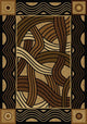 Hand Coiled Rug, Natural, 8'x11', Rectangle