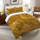 Laural Home Ochre Marble King Duvet Cover