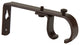 Cordless Traverse Track Inner Bracket, Cocoa