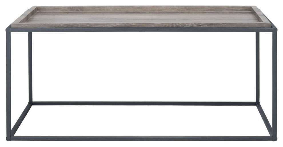 Safavieh Andey Coffee Table, Brown/Black