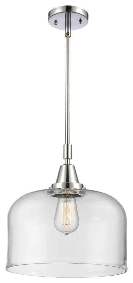 Innovations Lighting 447-1S-PC-G72-L Bell 1 Light 12" Mini Pendant