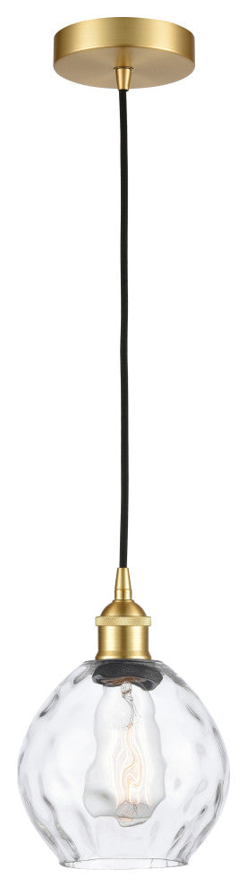 Innovations 616-1P-SG-G362-LED 1-Light Mini Pendant, Satin Gold