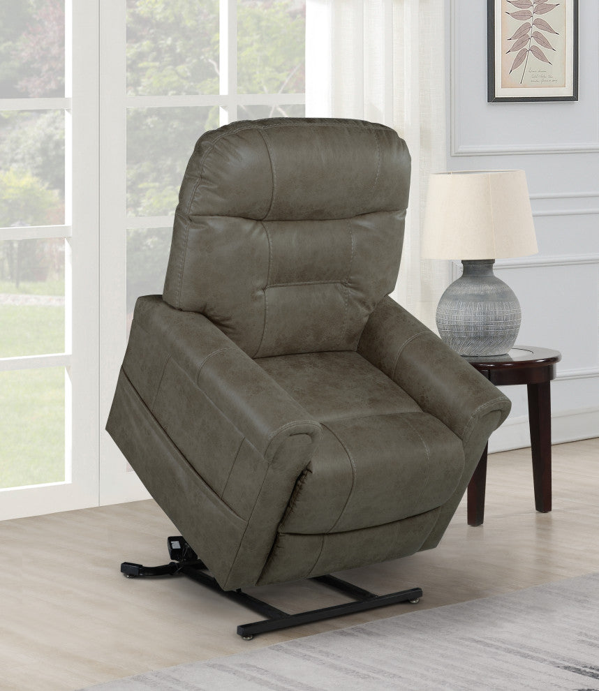 Ottawa Power Lift Chair/Heat/Massage Walnut