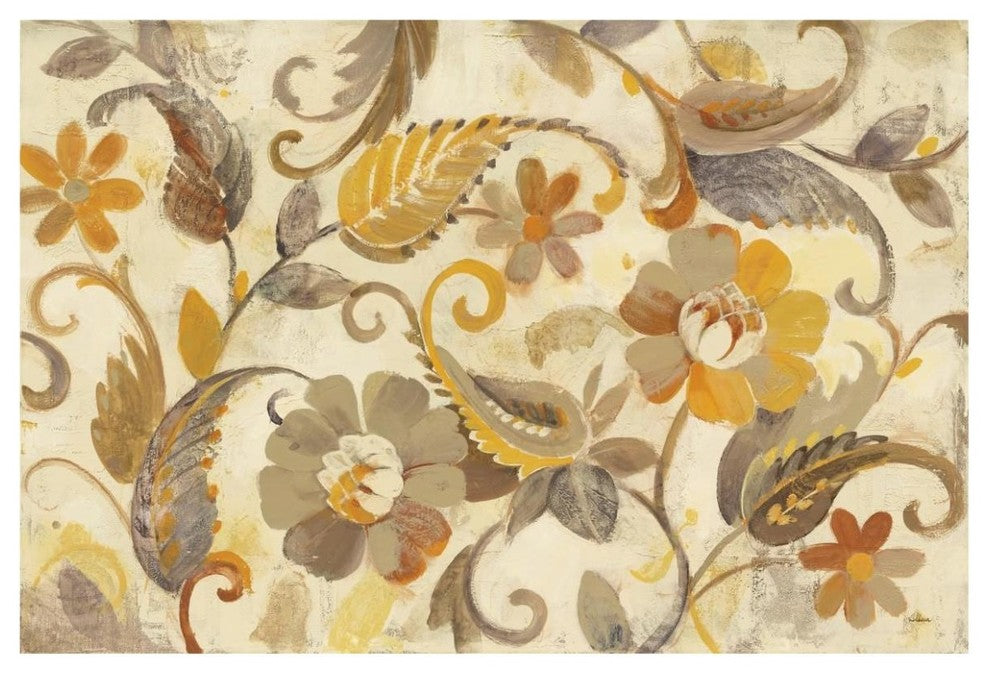 "Autumn Garden Light Crop" Digital Paper Print by Albena Hristova, 62"x42"