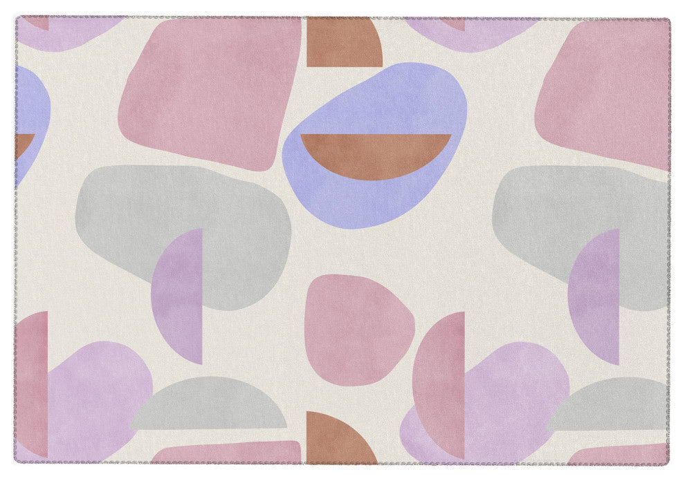 Marta Barragan Camarasa Geometric Shapes 78G Area Rug, 5'x7'