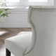 Silhouette Performance Velvet Dining Chairs, Set of 2, Light Gray