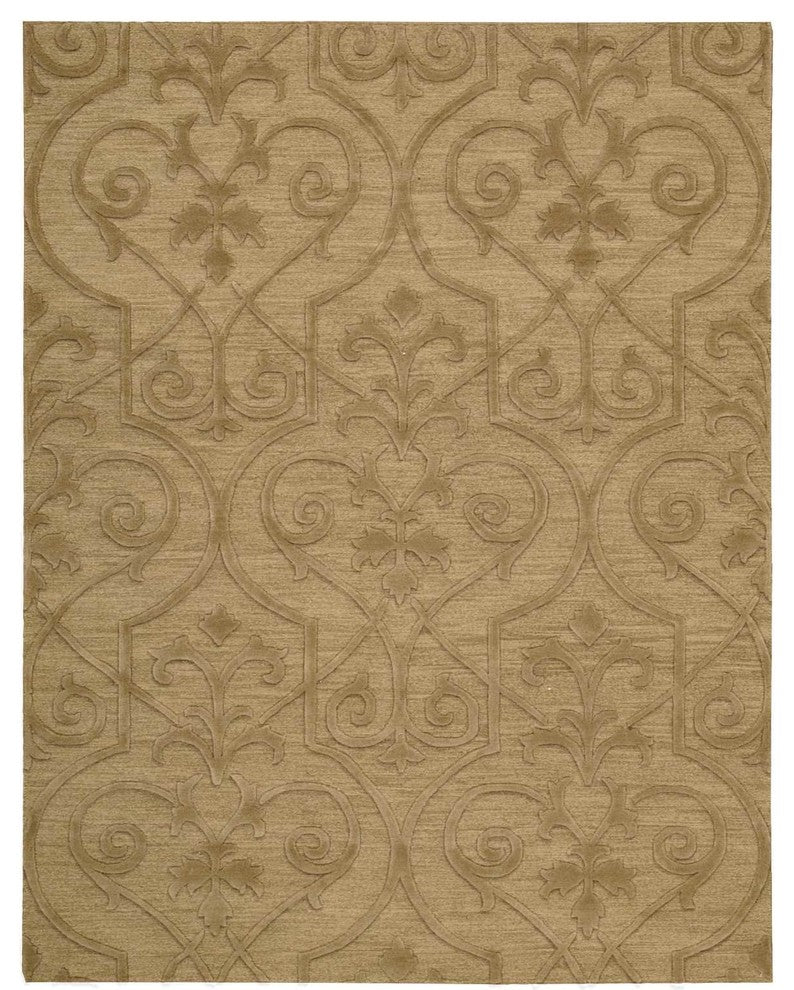 Nourison Ambrose AMB02 Khaki 5'6" x 7'5" Rectangle